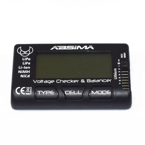 Absima Akku- / Lipo-Checker & Balancer 3 Absima Akku- / Lipo-Checker & Balancer