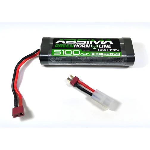 Absima NiMH Stick Pack 7.2V 5100 (T-Plug/Tamiya Adapter) 3 Absima NiMH Stick Pack 7.2V 5100 (T-Plug/Tamiya Adapter)