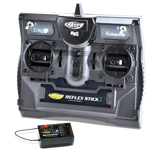 Carson 500501006 Fernsteuerung Reflex Stick II 2,4 GHz 6 Kanal 3 Carson 500501006 Fernsteuerung Reflex Stick II 2,4 GHz 6 Kanal
