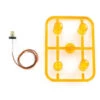 Carson 500907579 1:14 SMD-Rundumleuchte Orange Senkr.(1) -Tamico carson 500907579 114 smd rundumleuchte orange senkr1