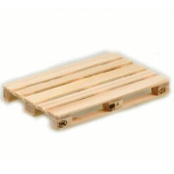 Carson 500907608 Holz EPAL Miniatur-Europalette 1:14