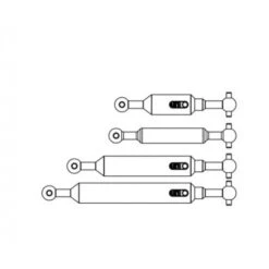 Carson Antriebswellen-Set (4) 6x6 Kipper