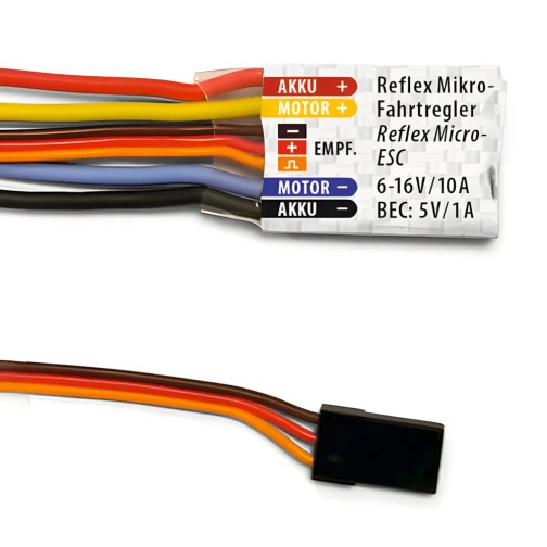 Carson Reflex Mikro-Fahrtregler 10A BEC 3 Carson Reflex Mikro-Fahrtregler 10A BEC
