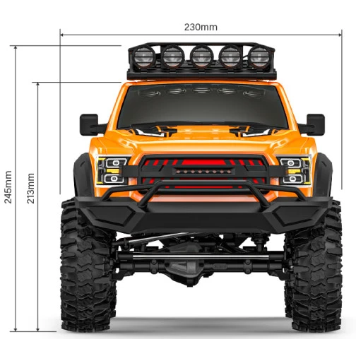 Gmade Komodo Double Cab TS 1:10 GS02F Bausatz 4 Gmade Komodo Double Cab TS 1:10 GS02F Bausatz - Image 2