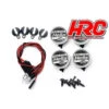 HRC LED Lichtset Hella Cover 4x Weiss 1:10 -Tamico hrc led lichtset hella cover 4x weiss 110