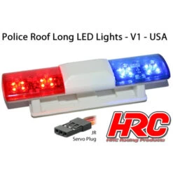 HRC Racing LED Dachlampen-Balken / Polizei Dachleuchten V1 6 Blinkenm
