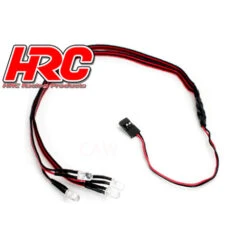HRC Racing LED Lichtset 1/10 Vorne/hinten (4 LEDs)