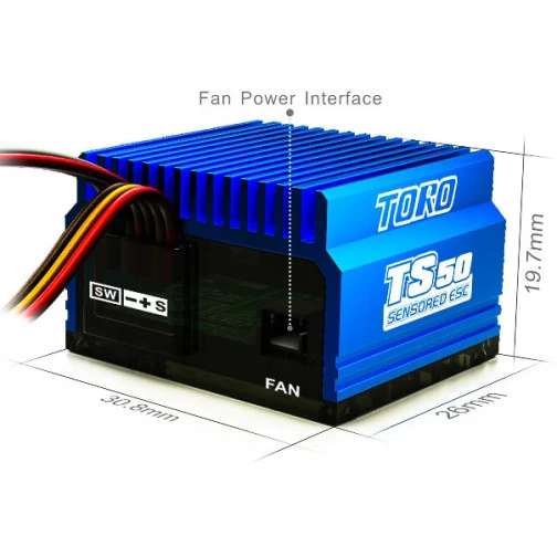 SkyRC Fahrtenregler Toro TS50 1/10 4 SkyRC Fahrtenregler Toro TS50 1/10 - Image 2