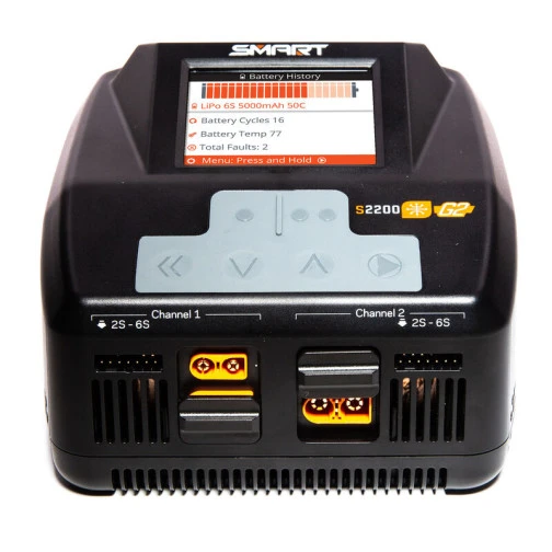 Spektrum Ladegerät Smart G2 Charger S2200 2x200W 230V 4 Spektrum Ladegerät Smart G2 Charger S2200 2x200W 230V - Image 2