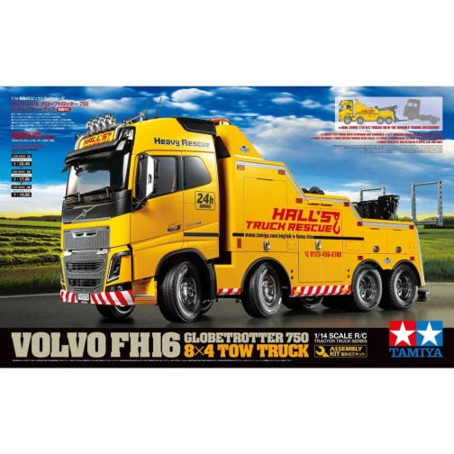 Tamiya 56362 Volvo FH16 Abschlepper 8x4 Bausatz 1:14 5 Tamiya 56362 Volvo FH16 Abschlepper 8x4 Bausatz 1:14 - Image 3