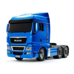 Tamiya 56370 MAN TGX 26.540 3-Achser (Hellblau Vorlackiert) Bausatz