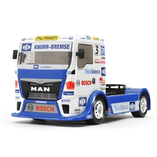 Tamiya 58632 Team Hahn Racing MAN TGS (TT-01E) Bausatz 1:14 3 Tamiya 58632 Team Hahn Racing MAN TGS (TT-01E) Bausatz 1:14