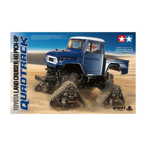 Tamiya 58704 Toyota LandCruiser Quadtrack Bausatz GF-01FT 5 Tamiya 58704 Toyota LandCruiser Quadtrack Bausatz GF-01FT - Image 3
