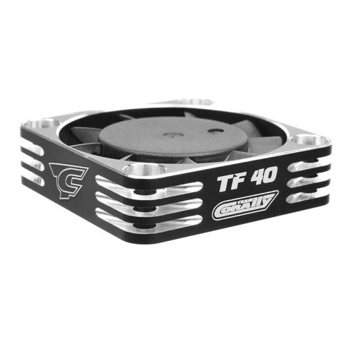 Team Corally Ultra High Speed Cooling Fan / Lüfter TF-40 40mm Black/S 3 Team Corally Ultra High Speed Cooling Fan / Lüfter TF-40 40mm Black/S