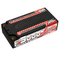 Team Corally Voltax 120C LiPo HV Akku 5000mAh 7.6V Shorty 2S 4mm Bull