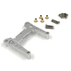 Xtra Speed Alu Front Shock Mount A4 Silver Für Tamiya Manta Ray / DF-