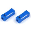 Xtra Speed Alu Servo Stays (2) Blau Für Tamiya Top Force / Super Astu -Tamico xtra speed alu servo stays 2 blau fuer tamiya top force super astute grasshopper egress fighting buggy