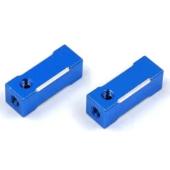 Xtra Speed Alu Servo Stays (2) Blau Für Tamiya Top Force / Super Astu