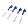 Xtra Speed Alu Stossdämpfer-Satz Blau (4) Für Kyosho Mini-Z 4x4 MX-01 -Tamico xtra speed alu stossdaempfer satz blau 4 fuer kyosho mini z 4x4 mx 01