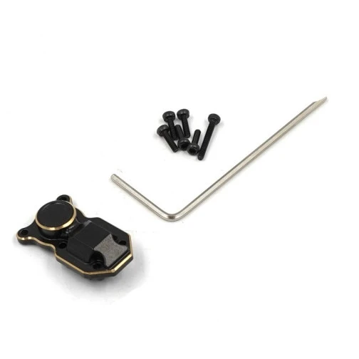 Xtra Speed Brass Diff Cover Schwarz Für Axial SCX24 1/24 3 Xtra Speed Brass Diff Cover Schwarz Für Axial SCX24 1/24