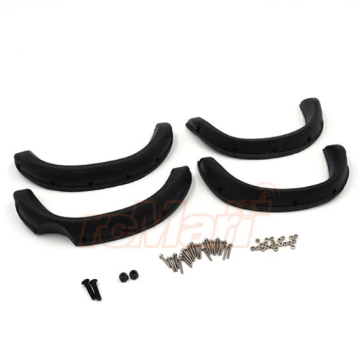Xtra Speed Fender Flares (4) Für Tamiya Hilux Karosserie 3 Xtra Speed Fender Flares (4) Für Tamiya Hilux Karosserie