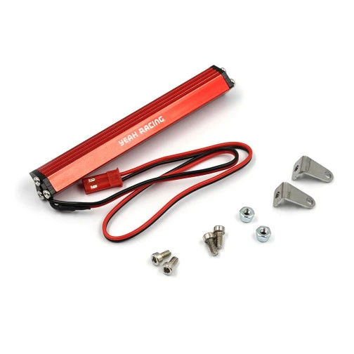 Yeah Racing Alu Super Bright LED Light Bar 85mm Rot 3 Yeah Racing Alu Super Bright LED Light Bar 85mm Rot